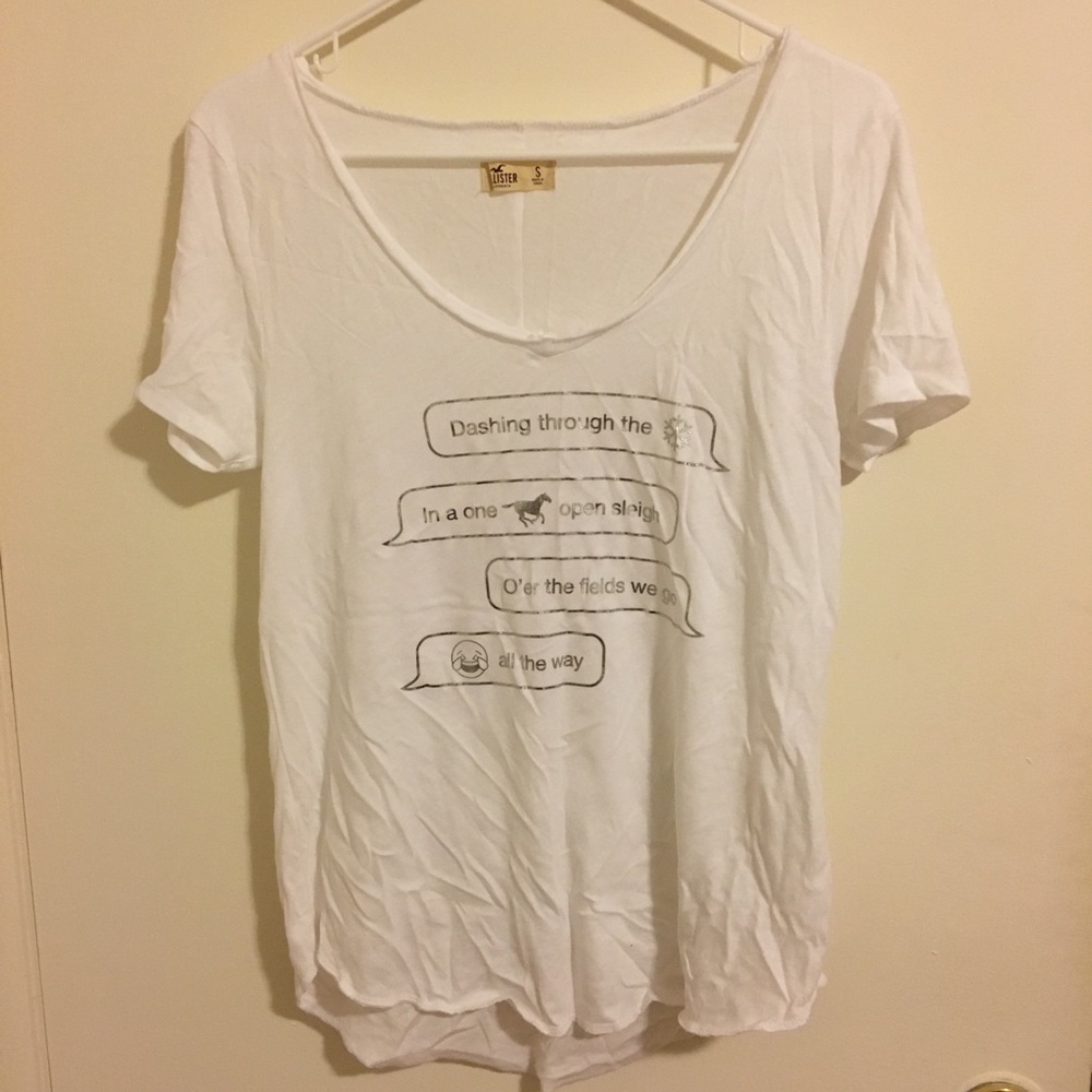 Hollister Holiday Graphic Tee